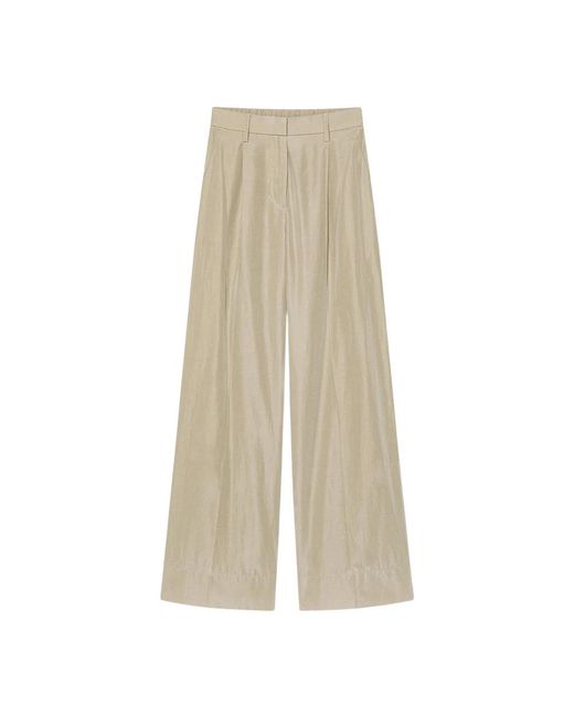 Forte_forte Natural Wide Trousers