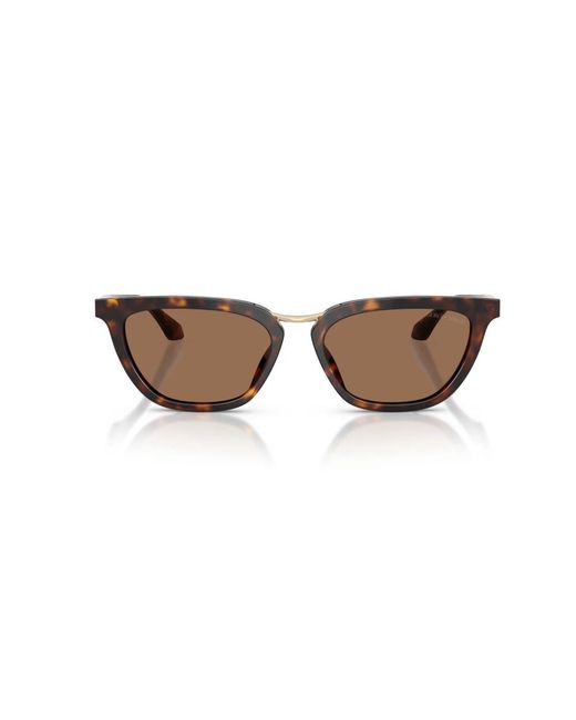 Giorgio Armani Brown Sunglasses