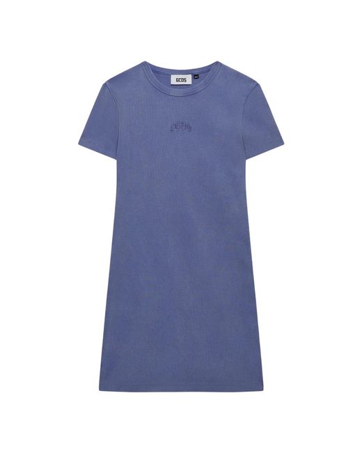 Gcds Blue Short Dresses