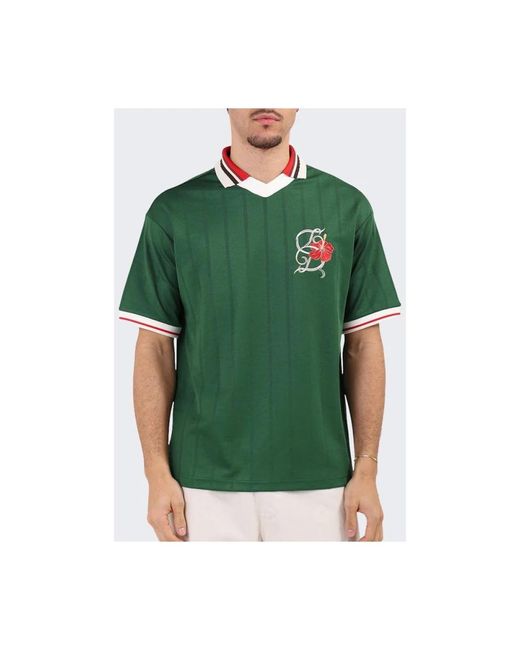 Drole de Monsieur Green Polo Shirts for men