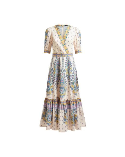 Etro Natural Maxi Dresses