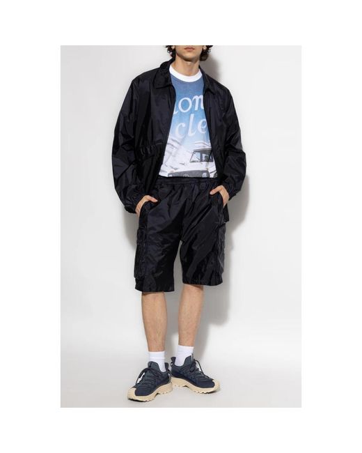 Light Jackets Moncler de hombre de color Blue