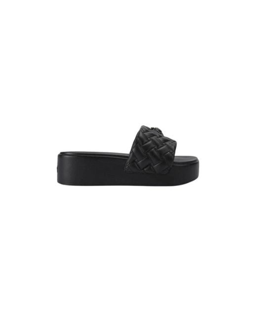 Kurt Geiger Black Meena Eagle Platform