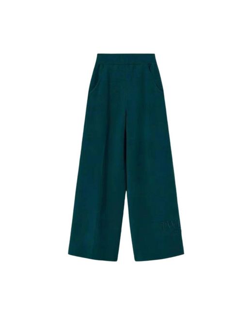 Pantalons Twinset en coloris Green