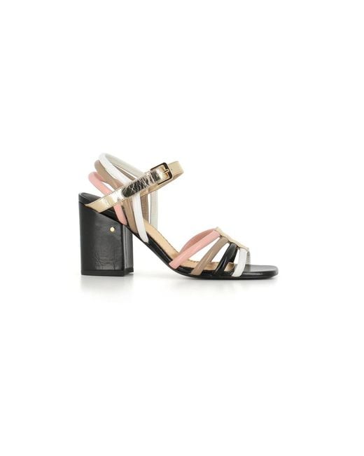 Laurence Dacade Metallic High Heel Sandals