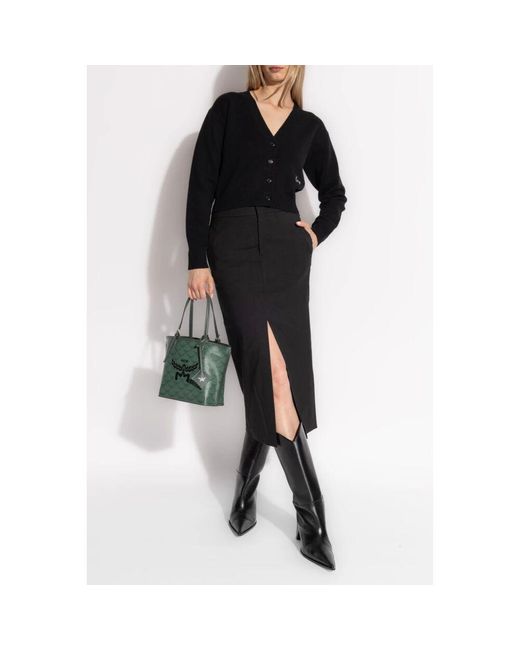 KENZO Black Woll-strickjacke