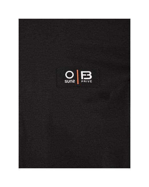 Suns Hoodies & Sweatvesten ,Zwart ,Zwarte Sweater Jeddah 01 in het Black voor heren