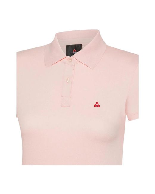 Peuterey Pink Plaka baumwoll polo shirt
