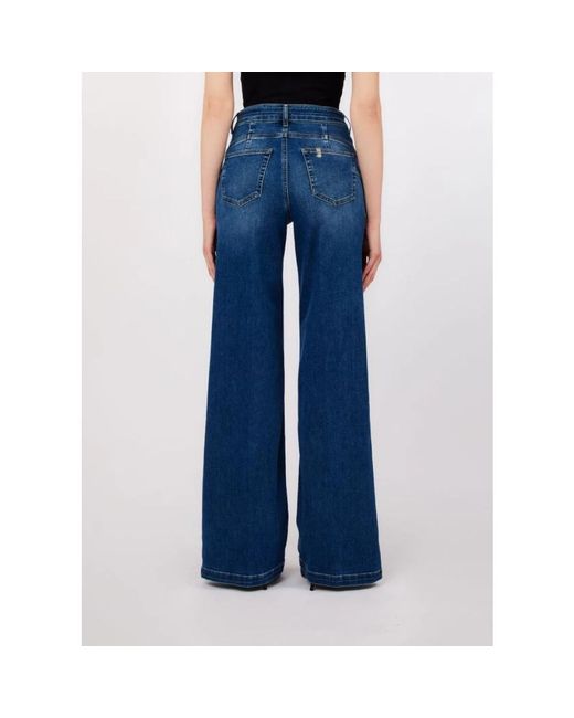 Liu Jo Blue Wide Jeans