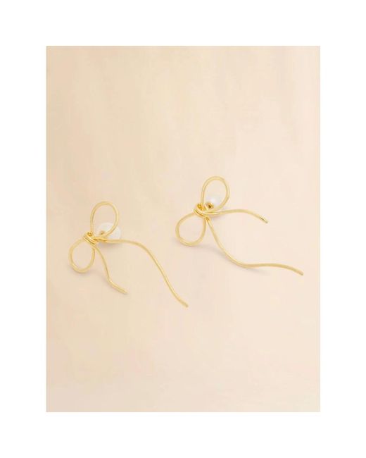 Earrings Marni en coloris Metallic