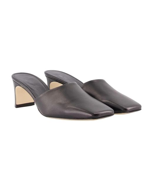 Aeyde Blue Blithe Mules