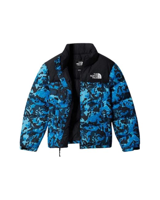 The North Face Fitness ,Veelkleurig ,Nylon 1996 Retro Nuptse Jacket in het Blue voor heren