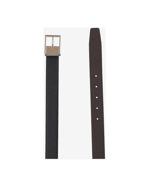 Montblanc Black Belts for men