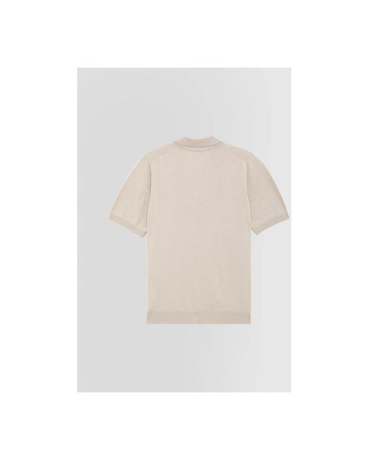 Alpha Studio Natural Polo Shirts for men