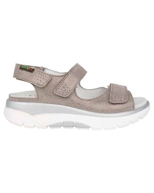 Flat Sandals di Mephisto in Gray