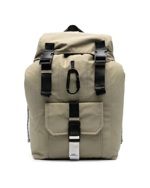 Backpacks A.P.C. de hombre de color Green