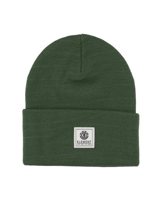 Element Klassische Beanie Mütze Dunkelgrün in Green für Herren