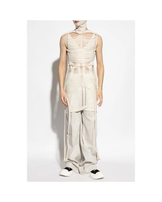 Casual Shorts Rick Owens de hombre de color Natural