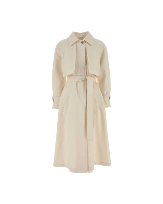 Herno Trenchcoat in het Natural