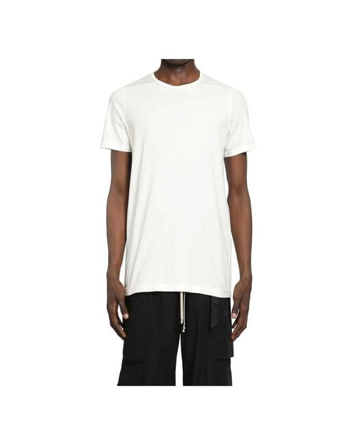Rick Owens White T-Shirts for men