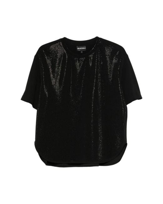 Emporio Armani Black Blouses