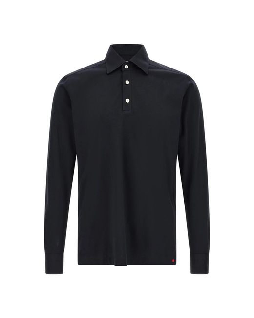 Kiton Blue Polo Shirts for men