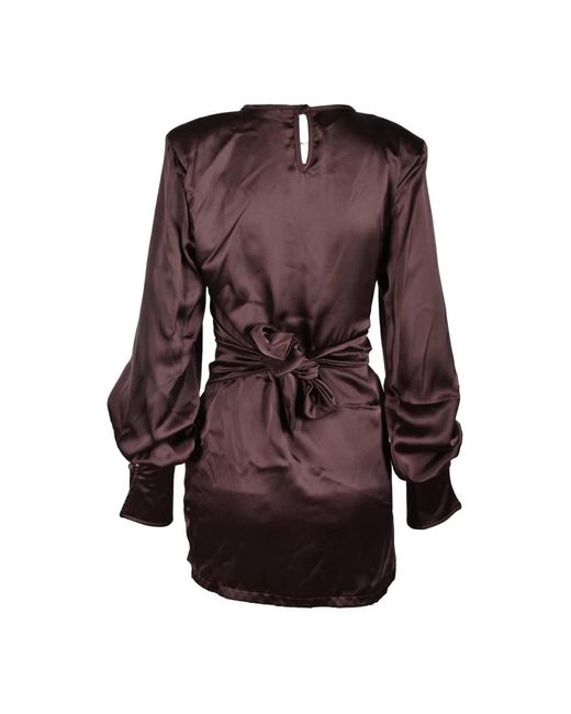 Giulia N Couture Brown Short Dresses