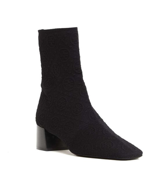 Tory Burch Black Heeled Boots