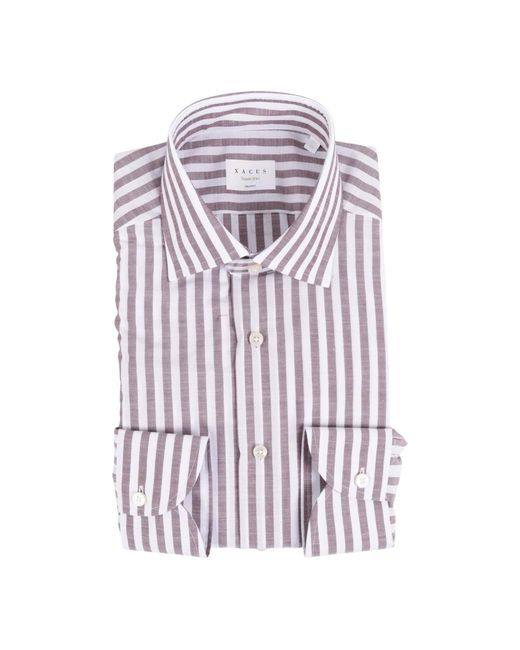 Xacus Overhemden ,Grijs ,Camicia in het Blue voor heren