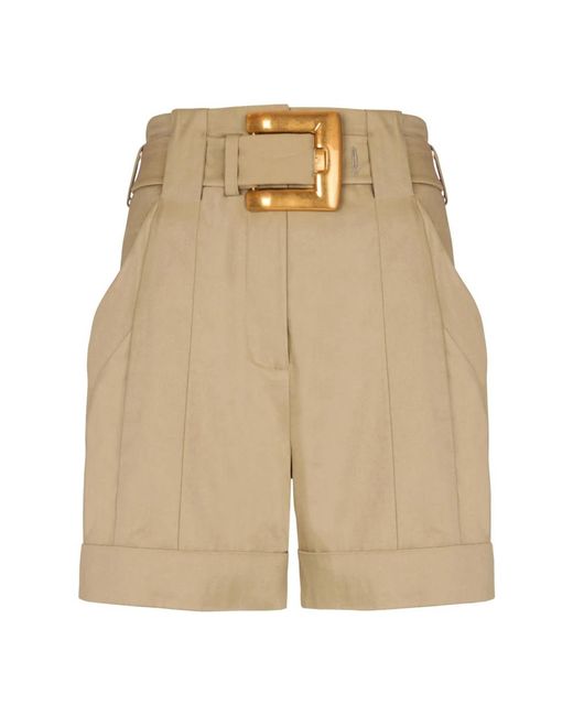 Balmain Natural Casual Shorts