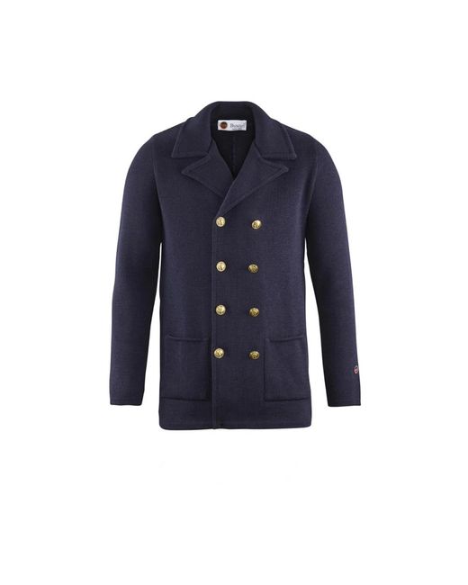 BUSNEL Jassen ,Blauw ,Wol Tom Jacket in het Blue voor heren