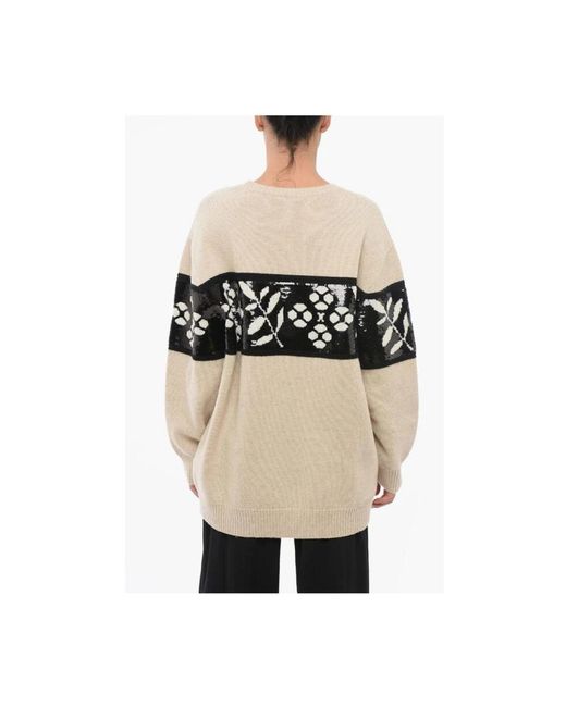 Max Mara Black Round-Neck Knitwear