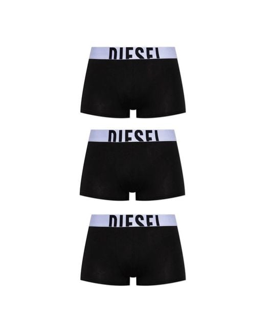 DIESEL Dreierpack boxershorts damien-d-pop-3pack-40 in Black für Herren