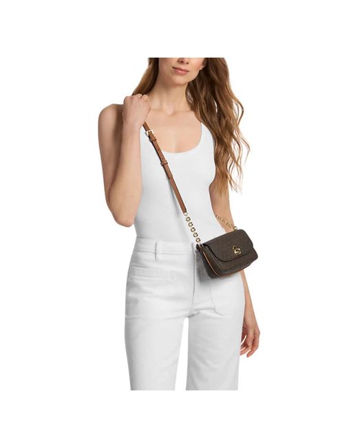 Michael Kors Brown Cross Body Bags