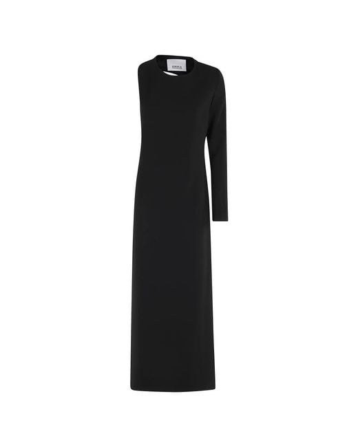 Maxi Dresses Erika Cavallini Semi Couture de color Black