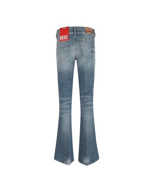 DIESEL Boot-Cut Jeans in het Blue