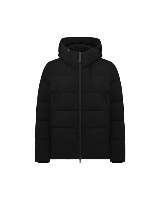 DUNO Black Winter Jackets for men