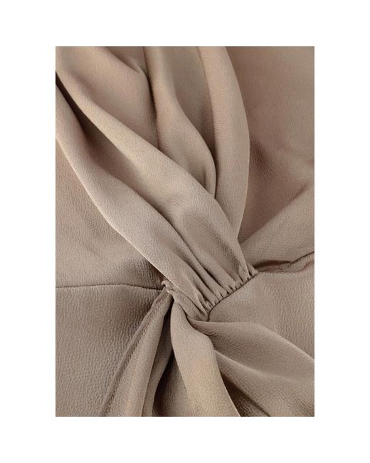 Bruuns Bazaar Overhemden ,Wol Bbtinja Blouse Voor Stijlvolle Vrouwen in het Brown