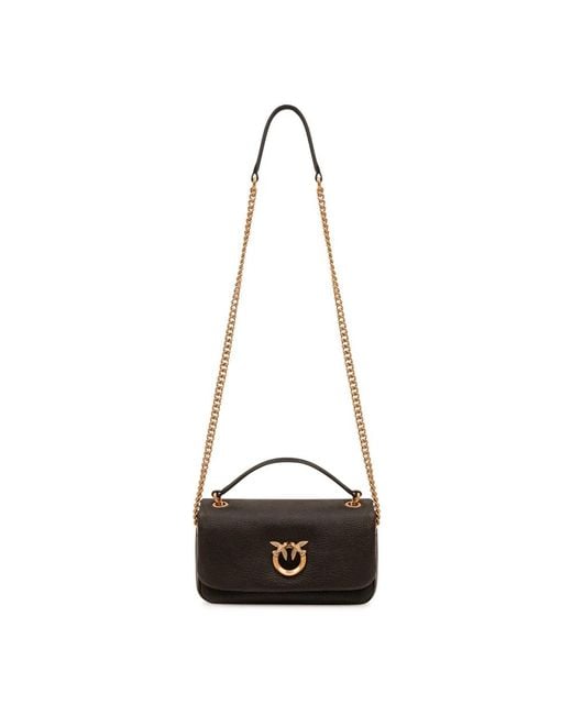 Pinko Black Shoulder Bags