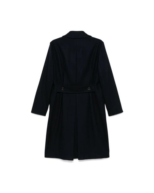 Boglioli Black Double-Breasted Coats for men