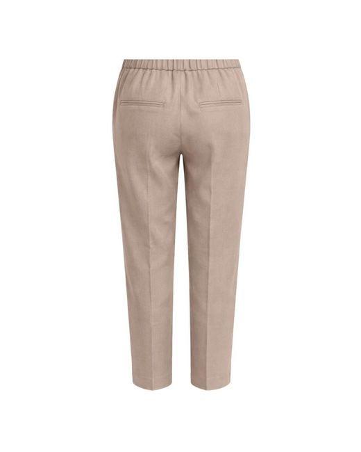 Seventy Natural Cropped Trousers