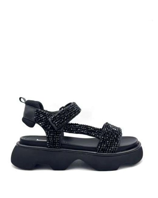 Flat Sandals di Jeannot in Blue