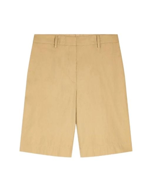 Dries Van Noten Natural Casual Shorts
