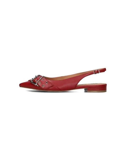 Bibi Lou Red Ballerina Shoes