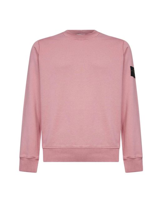 Stone Island Pink Sweatshirts for men