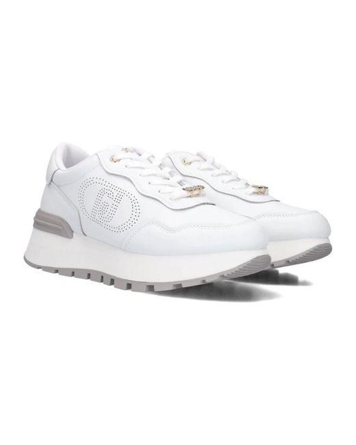 Liu Jo White Amazing 20 Low Sneakers