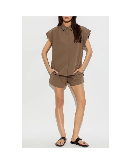 Matteau Relaxed Short in het Brown