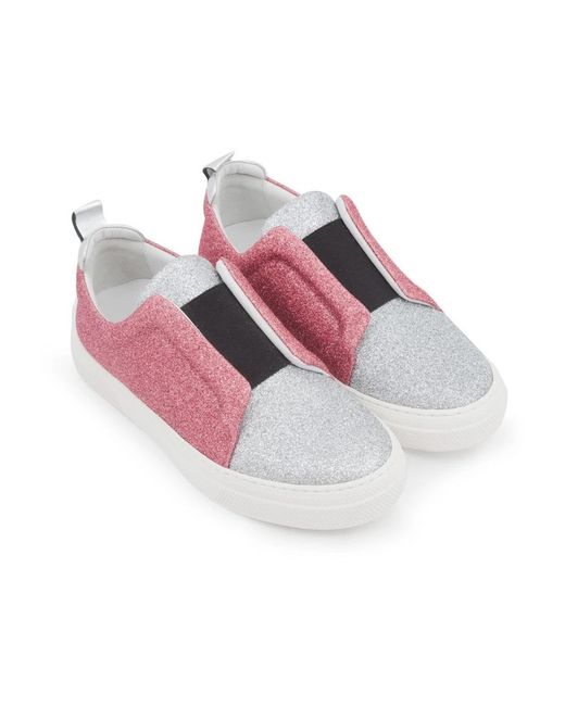 Pierre Hardy Pink Sneakers