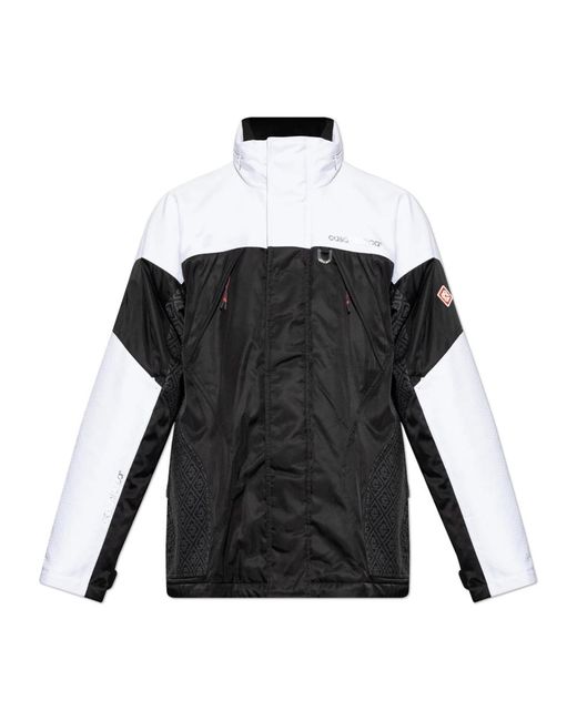 Casablanca Jassen ,Zwart ,Winterjas Met Logo in het Black voor heren