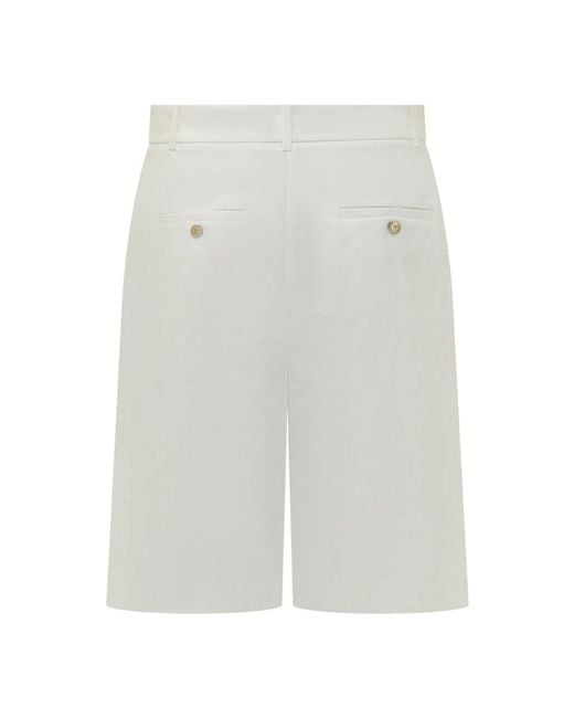 Pinko White Bermudas